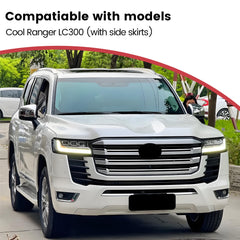 Deployable Electric Running Board Side Steps fit for TOYOTA Land Cruiser 300 (Side Steps) 2022 2023