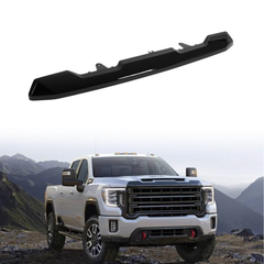 Front Upper Grille Hood Molding Trim Black Fits 2020-23 GMC Sierra 2500 3500 HD