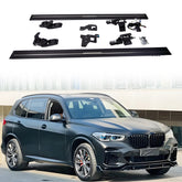 Deployable Electric Running Board Side Steps fit for BMW X5L 2022 2023 2024 2025 Vehicle Has Chassis Lifting Function
