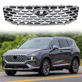 Front Bumper Upper Grille Grill Fit For 2021/2022/2023 Hyundai Santa Fe 86350S2500