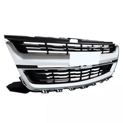 For 2015/2016/2017/2018/2019/2020 Chevrolet Colorado Front Bumper Upper Grille Black Chrome Grill