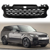 For 2014-2017 Range Rover Sport LR054767 Front Hood Center Black Mesh Grille
