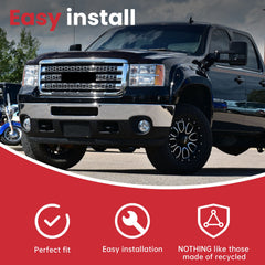 Front Upper Honeycomb Grille Chrome For GMC Sierra 2500/3500 HD 11-14 #20966057
