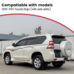 Deployable Electric Running Board Side Steps fit for TOYOTA Land Cruiser PRADO (with side skirt) 2010-2017