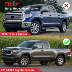 For Toyota Tacoma 2016/2017/2018/2019/2020/2021/2022/2023 Grill 1H5 Cement Grey Outer Frame Surround & Bracket
