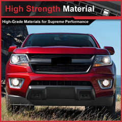 Front Upper Grille Grill Gloss Black For Chevrolet Colorado 2015-2019 84270791