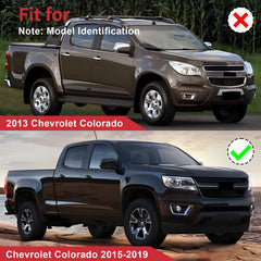 Front Upper Grille Grill Gloss Black For Chevrolet Colorado 2015-2019 84270791