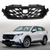 Front Bumper Upper Grille Glossy Black For 2023-2024 Honda CRV CR-V Sport Hybrid