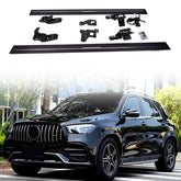 Deployable Electric Running Board Side Steps fit for Benz GLE 2021 2022 2023 2024 2025