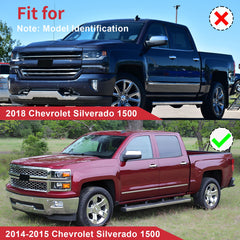 Front Bumper Grille Chrome LTZ Style For 2014-15 Chevrolet Silverado 1500 Grill