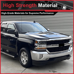 For 2016-2018 2017 Chevrolet Silverado 1500 Front Upper Grille Chrome Grill