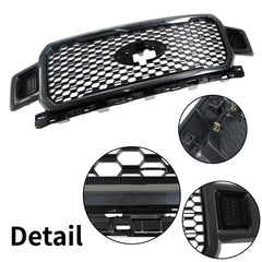 For 2018/2019/2020 Ford F-150 Front Radiator Grille Assembly Glossy black JL3Z8200SF
