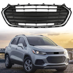 Fit For Chevrolet Trax 2017/2018/2019/2020/2021/2022 Front Bumper Lower Grill Grille Chrome&Black