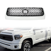 Front Grill For 2014-2021 Toyota Tundra Super White-040 TRD