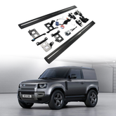 Deployable Electric Running Board Side Steps fit for Land Rover Defender 90 (2 doors) 2021 2022 2023 2024 2025
