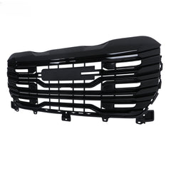 Plastic Front Grille Assembly For GMC Sierra 1500 AT4/AT4X 2022/2023/2024 Gloss Black