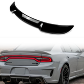 Rear Trunk Spoiler Wing For 2011-2023 Dodge Charger SRT SXT (Gloss Black)