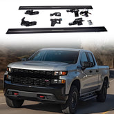 Deployable Electric Running Board Side Steps fit for CHEVY SILVERADO 1500 Regular CAB 2019-2023