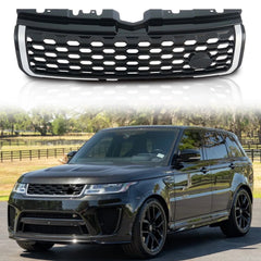 For Land Rover Range Rover Evoque 2012/2013/2014/2015/2016/2017/2018/2019 Front Bumper Upper Grille Vent Grill