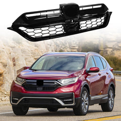 For 2020/2021/2022 Honda CR-V CRV Honeycomb Front Upper Grille W/Camera Hole 71121TLAA60