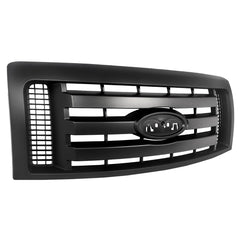 Matte Black Front Bumper Grille Upper Grill For 2009/2010/2011/2012/2013/2014 Ford F-150 F150 XLT