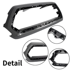 For Toyota Tacoma 2016/2017/2018/2019/2020/2021/2022/2023 Grill 1H5 Cement Grey Outer Frame Surround & Bracket