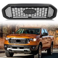 For 2019 2020 2021 2022 Ford Ranger Front Grille Grill KB3B-8350-A Matt Black