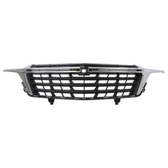 Grille fit 2022 2023 Chevy Equinox Front Bumper Upper Grill Black W/Chrome Trim