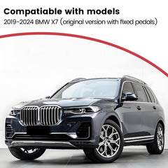 Deployable Electric Running Board Side Steps fit for BMW X7 2019 2020 2021 2022 2023 2024 Vehicle Has Original Side Step