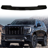 Black Front Upper Hood Molding Trim Plastic For 2021-2022 GMC Yukon/Yukon XL