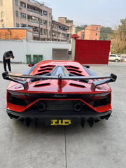 Body kit for Lamborghini LP700 LP700 SVJ style front rear bumper spoilers