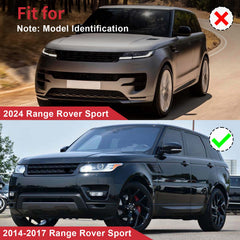 For 2014-2017 Range Rover Sport LR054767 Front Hood Center Black Mesh Grille