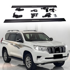 Deployable Electric Running Board Side Steps fit for TOYOTA Land Cruiser PRADO (with side skirt) 2018-2023