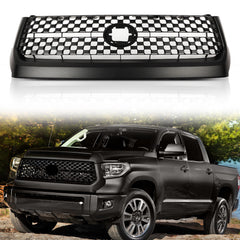 Front Grille Bumper Honeycomb Grill Black Fit For 2014-2021 Toyota Tundra Pickup