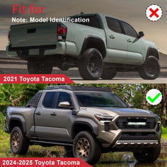 For Toyota Tacoma 2024-2025 Front Bumper Grille Grill With Led & Light Bar