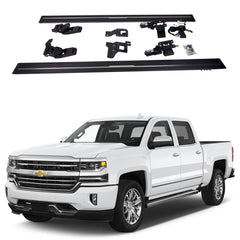 Deployable Electric Running Board Side Steps fit for CHEVY SILVERADO 1500 Regular CAB 2015-2018