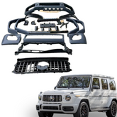 Mercedes G-Class W464 G500 550 to G63 Body kit (front bumper with front fenders and rear fenders) 2019-2025