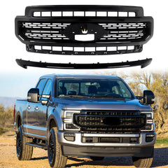 Lariat Sport Super Duty Front Bumper Grille For 2020/2021/2022 Ford F250 F350 Grill