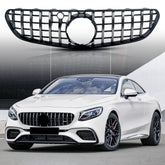 For 2014/2015/2016/2017/2018/2019/2020 W217 Pre-/Facelift S63 AMG GT Front Grille Grill