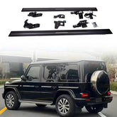 Deployable Electric Running Board Side Steps fit for Benz G500 2019 2020 2021 2022 2023 Side Single Exhaust Pipe