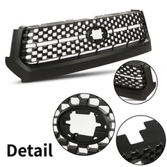 Front Grille Bumper Honeycomb Grill Black Fit For 2014-2021 Toyota Tundra Pickup