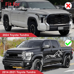 For Toyota Tundra 2014-2021 Magnetic Gray Front Upper Hood Bulge Molding Grille Trim