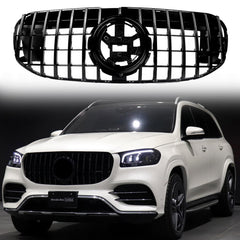 Front Grille Fit For 2016/2017/2018/2019 Mercedes Benz W253 X253 GLC300 GLC43 Gloss Black