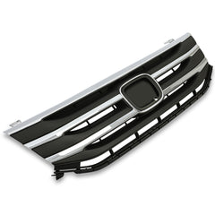 Fits New Honda Odyssey 2011 2012 2013 Front Black Grill Grille Chrome Molding