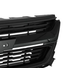 For 2015/2016/2017/2018/2019/2020 Chevrolet Colorado Front Upper Grille Grill Gloss Black