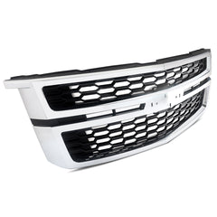 Front Grille For 2015-2020 Chevrolet Chevy Tahoe Suburban (Chrome)