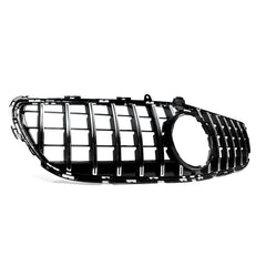 GT R Front Grille For Mercedes Benz W218 CLS400 CLS550 2015-2018 Chrome+Black