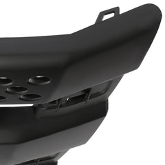 HECASA Front Bumper Upper Grille Black Grill For Ford Explorer 2011/2012/2013/2014/2015