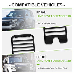 Expedition Roof Rack Fits For Land Defender 110 2020-2026 (black)