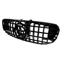 For 2020/2021/2022 Mercedes Benz X167 GLS450 GLS580 Front Grille W/ Camera Gloss Black